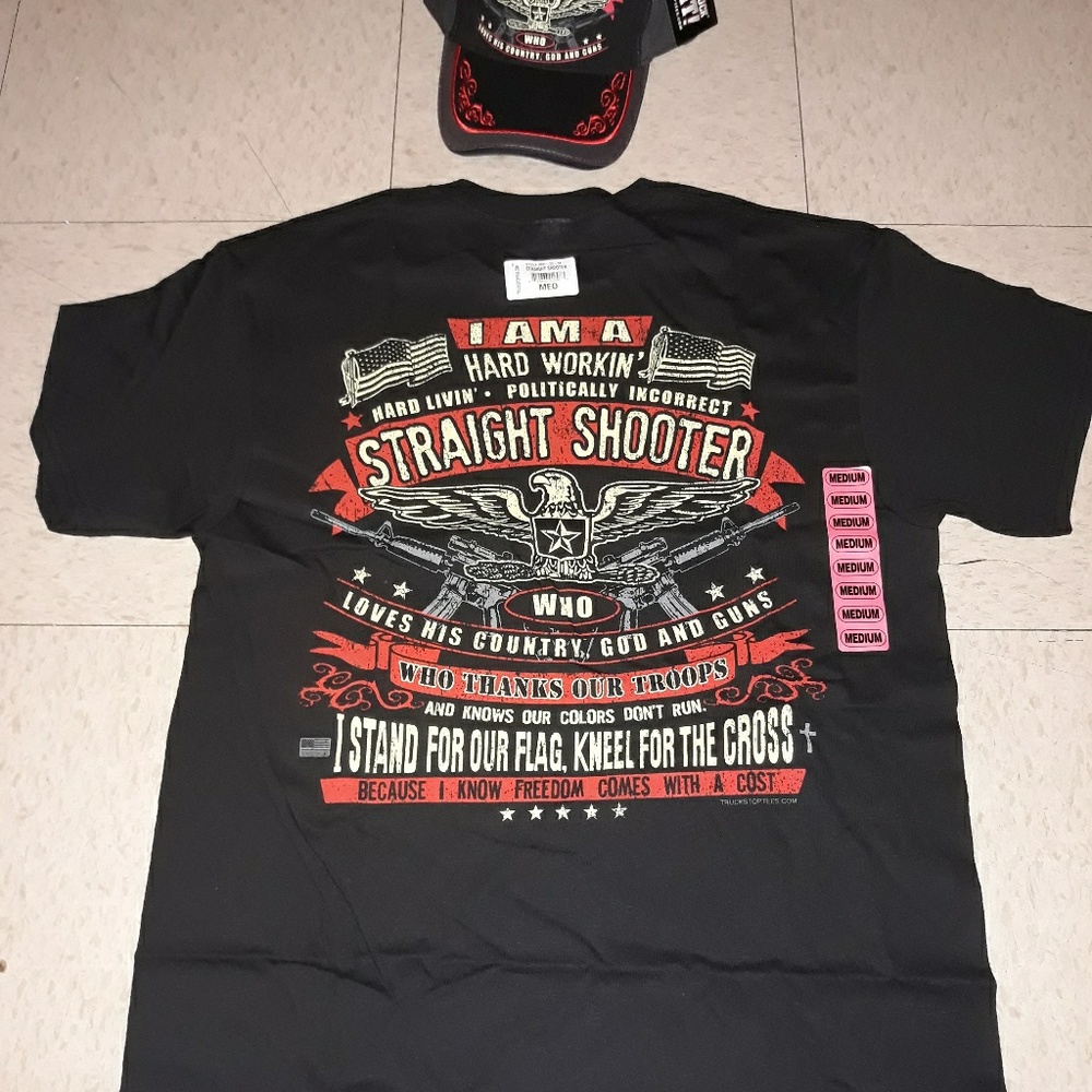 Hat And Shirt Set Size Medium Shirt